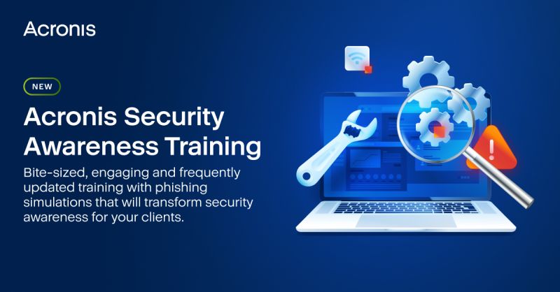 Acronis Formation Security Awareness Training (SAT) Maroc