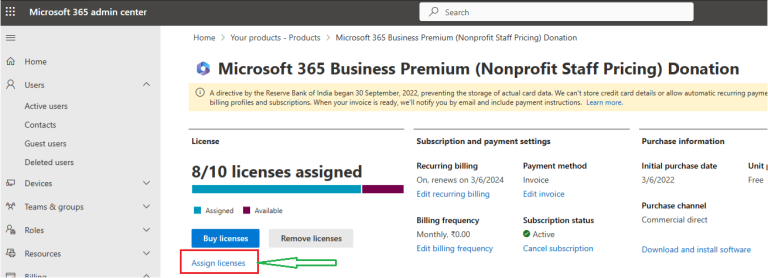 Microsoft 365 Business Premium (Nonprofit Staff Pricing) Donation Maroc