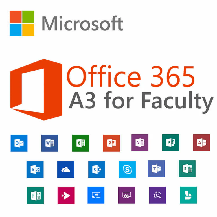 Office 365 A3 for faculty Maroc