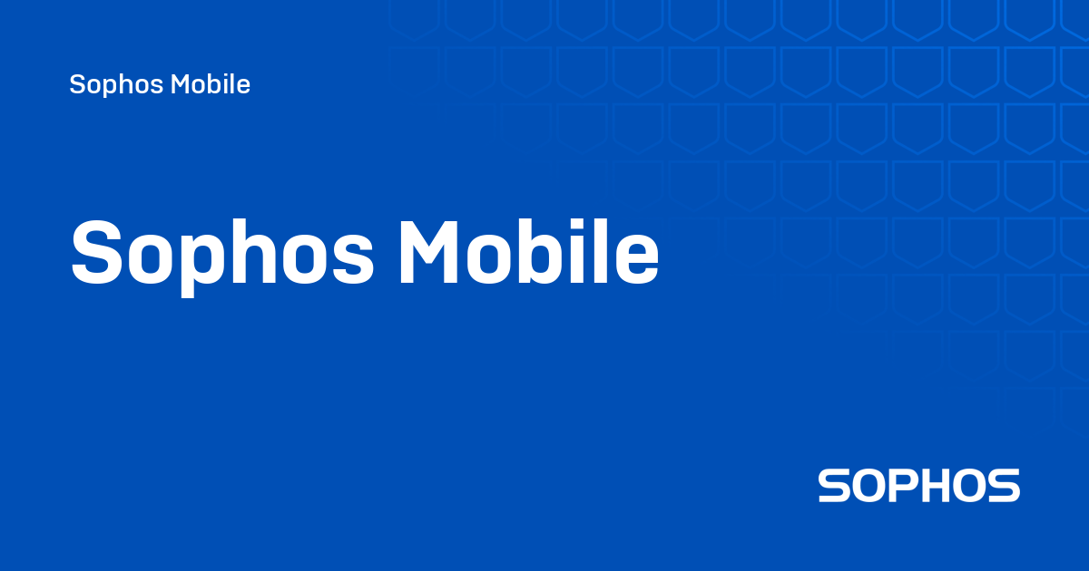 Sophos Mobile Maroc