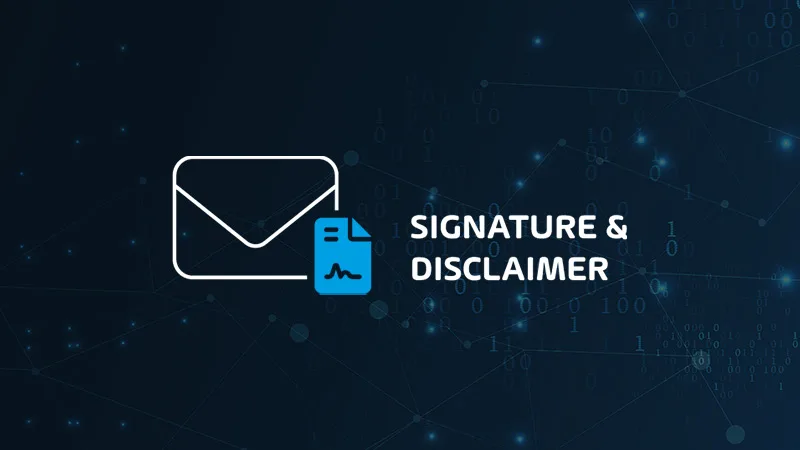 Hornetsecurity Email Signature and Disclaimer Maroc