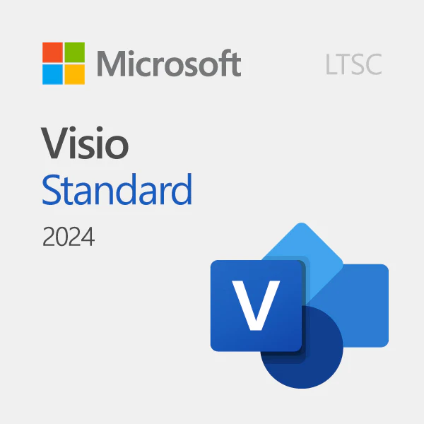 Microsoft Visio LTSC Standard 2024 Commercial Perpetual Maroc