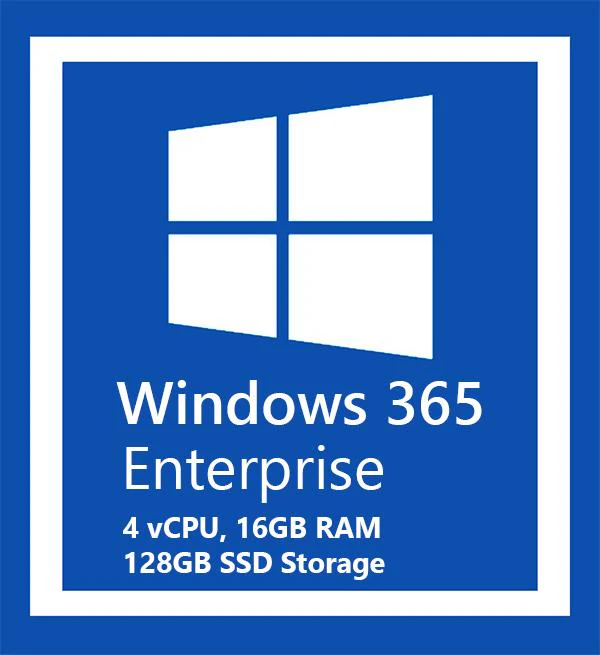 Microsoft Windows 365 Enterprise 4 vCPU, 16 GB, 128 GB Maroc